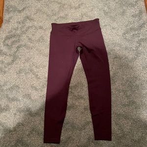 Lululemon purple  full length leggings size 10